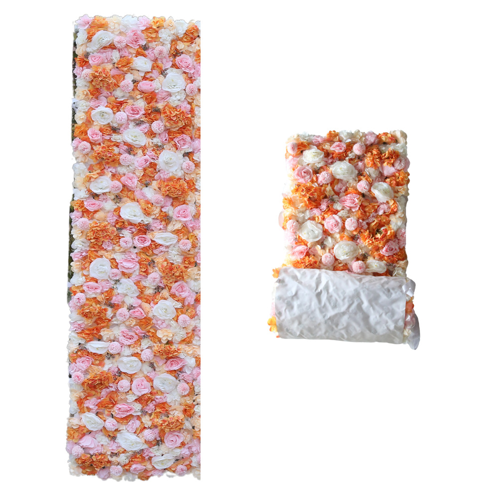 Fondo de tela simulación pared de flores pared de fondo boda decoración de bodas actividades al aire libre decoración pared de flores