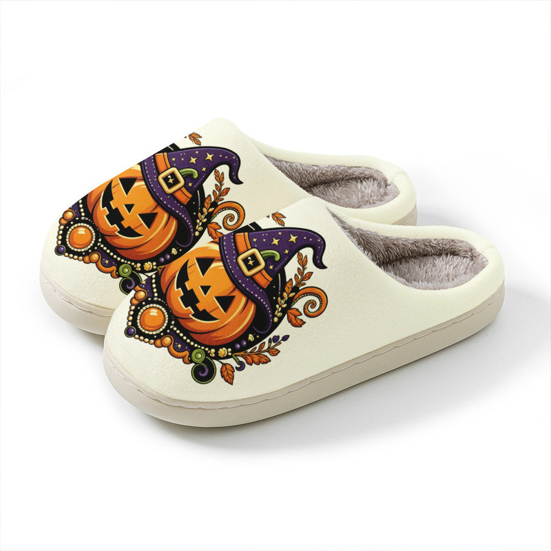 Foreign trade cotton slippers for men and women, cute cartoon animal print home slippers, POD cross-border JIT one-piece drop shipping Foreign trade cotton slippers for men and women, cute cartoon animal print home slippers, POD cross-border JIT one-piece drop shipping