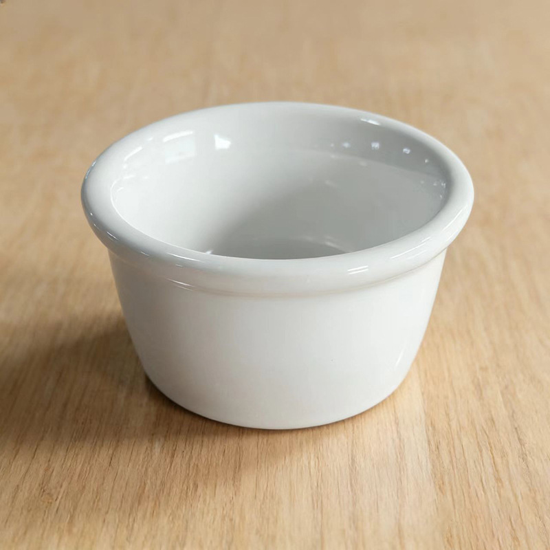 Juego de Vajilla de Cerámica de Porcelana, Esmaltado Blanco, Color Sólido, para Hotel, Restaurante y Hogar image 27