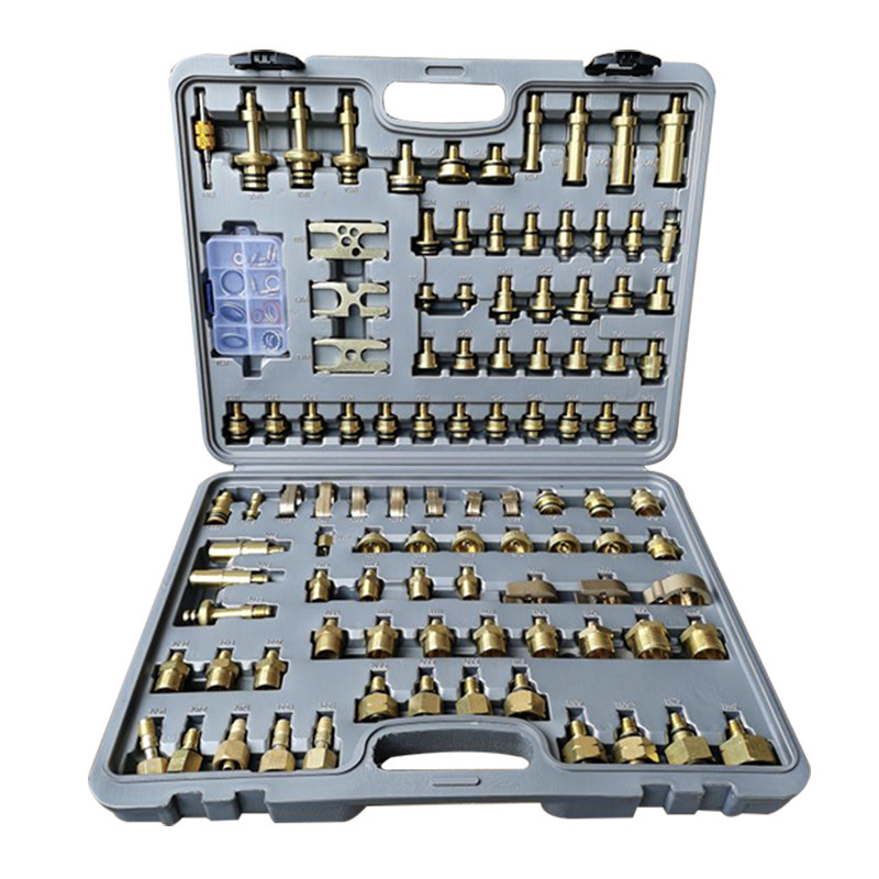Herramientas de reparación de aire acondicionado para automóviles Detección de tapones de cobre completo Prueba de fugas Edición general euroasiática Junta de tapón de cobre al por mayor