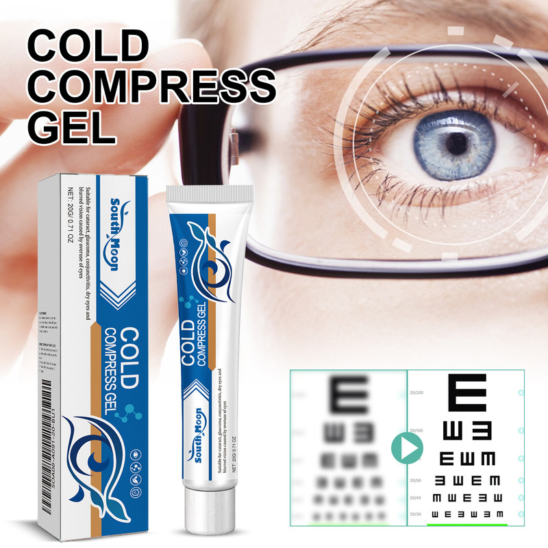 South Moon Eye Cooling Gel for Dry Eyes, Itchy Eyes, Visual Fatigue, and Blurred Vision Improvement Eye Care Gel