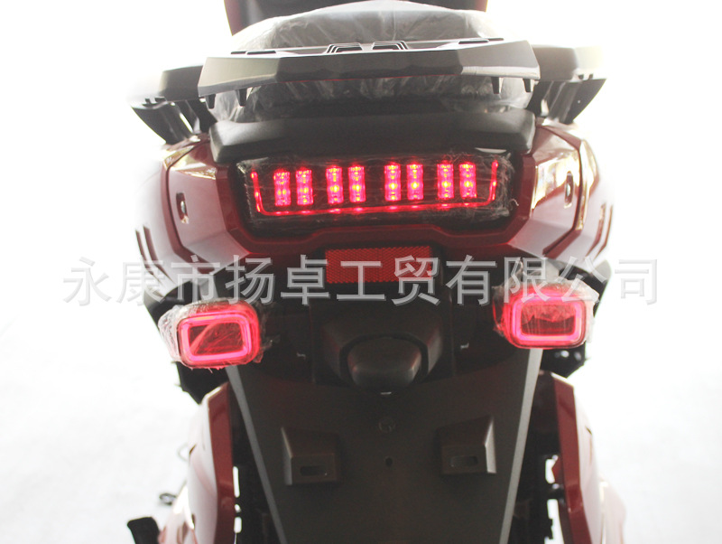 Qijue Tank Electric Motorcycle 72V Lithium Battery Electric Scooter Russian Gt Electric Scooter Wholesale