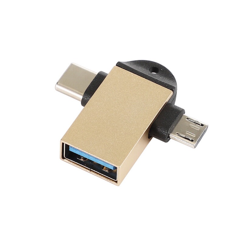 otg adapter two-in-one type to usb mobile phone Android connection U disk download otg mouse keyboard converter