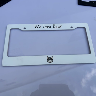 Cross-Border American Standard License Plate License plate holder/license plate holder