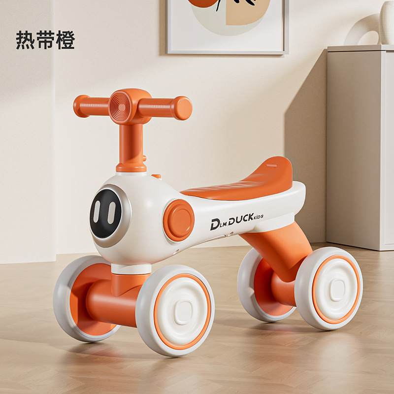 Fabricantes de cuatro ruedas de equilibrio para niños, cuatro ruedas para bebés pequeños, niños pequeños, patinaje deslizante deslizante