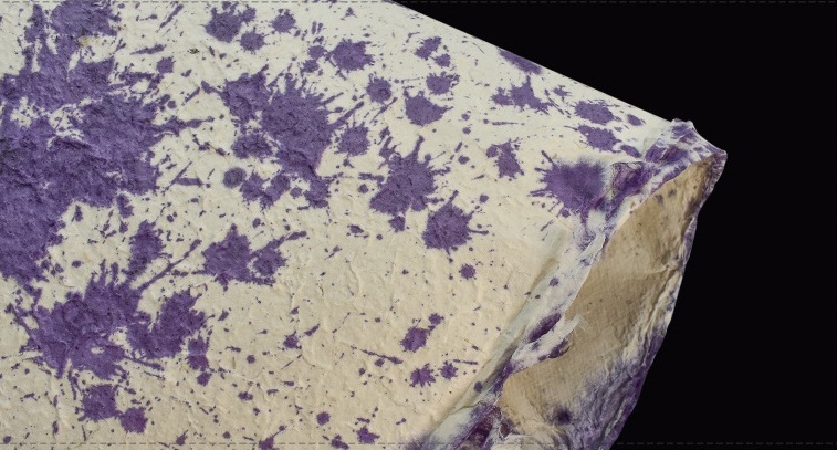 타이 퍼플 도트 150*90cm