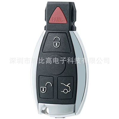 Mercedes Benz Bga Smart Card 3 4 Key C S E Class Car Remote Key Iyz3312, Iyzdc