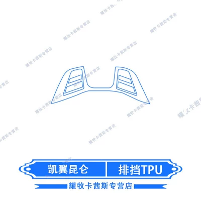 Suitable for Kaiyi Kunlun Gear Car interior film - kaiyi-kunlun-gear-tpu