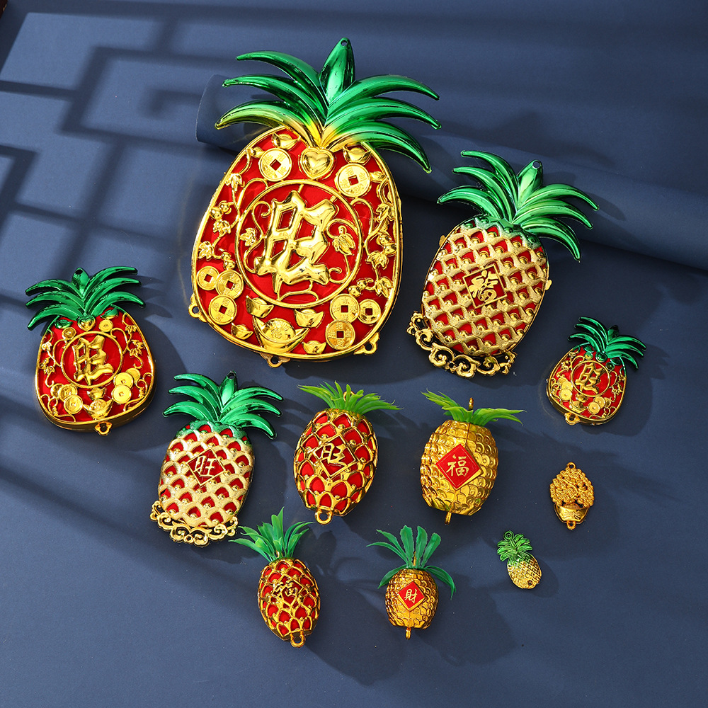 Festive golden accessories
