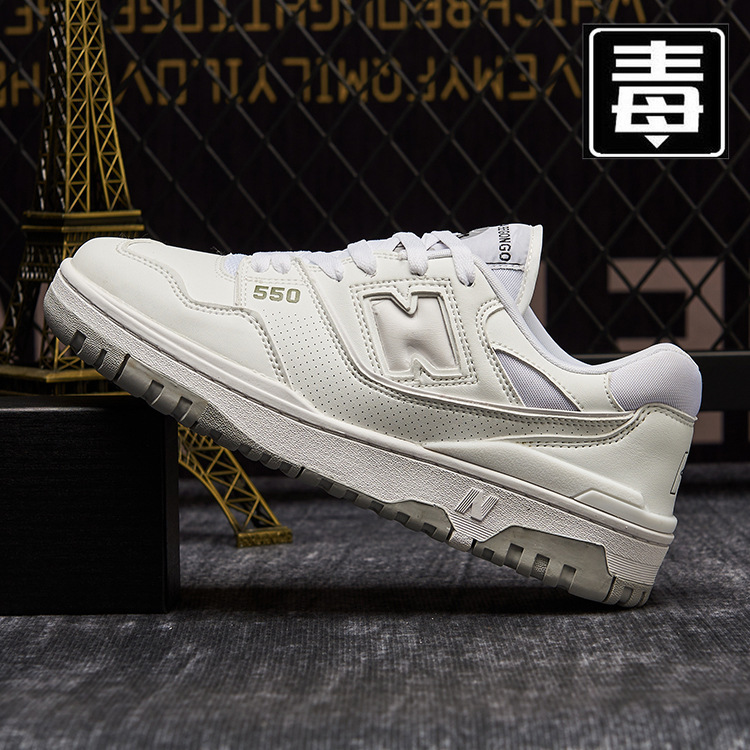 Langxin Bailunwei Nb550 Sneakers for Men, 2025 New Model, White Shoes for Women, Authentic Versatile Casual Sports Shoes, Summer Style