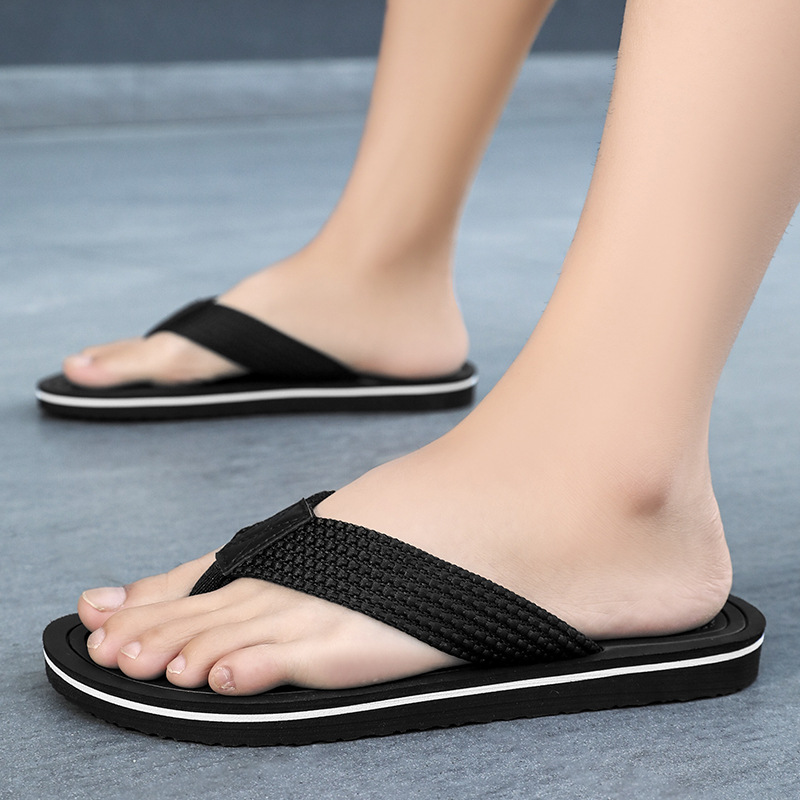 2025 verano vietnamita slippery zapatillas de hombre slippery zapatillas de playa transfronterizas zapatillas caseras slippery