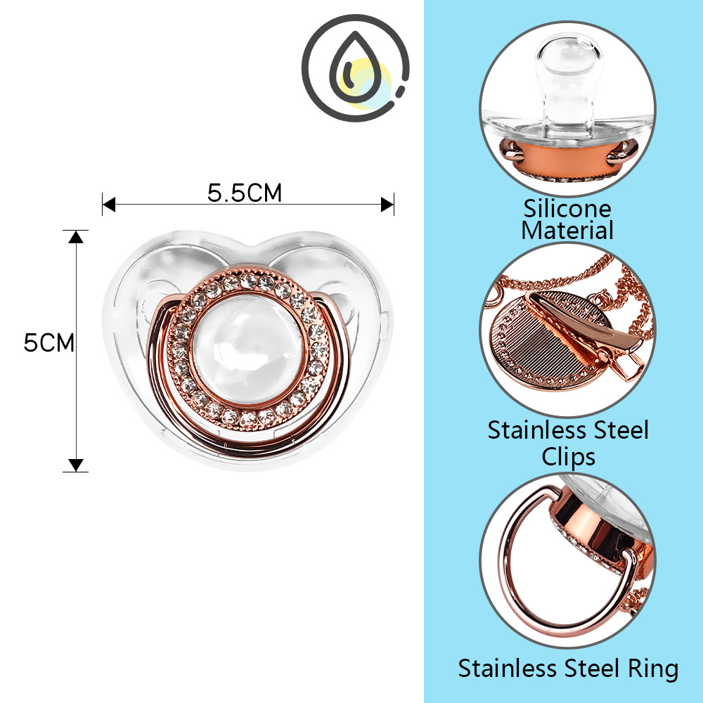 Fábrica directa de transferencia térmica bebé tetas de silicona conjunto completo al por mayor