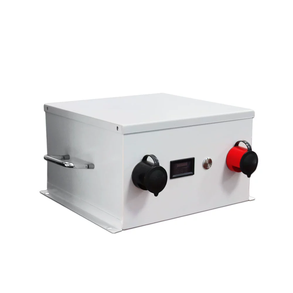 Аккумуляторная батарея высокого напряжения 51,2 В для большого грузового бронированного автомобиля, моторной лодки, подходит для фотоэлектрического накопления энергии