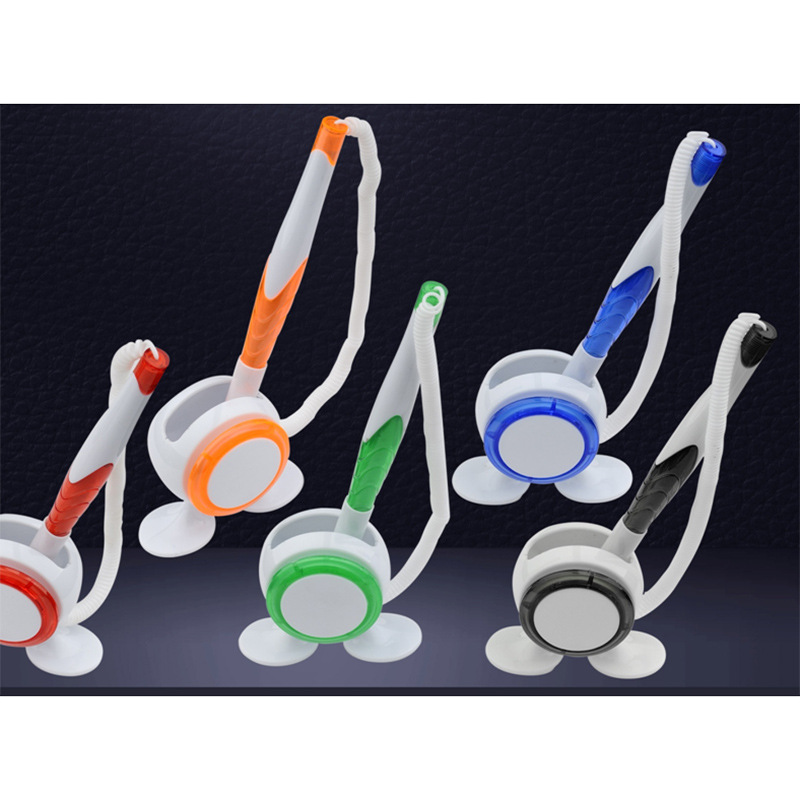 Printable LOGO office neutral desk pen ballpoint pen counter desk pen paste desk pen hotel Bank desk pen factory direct supply