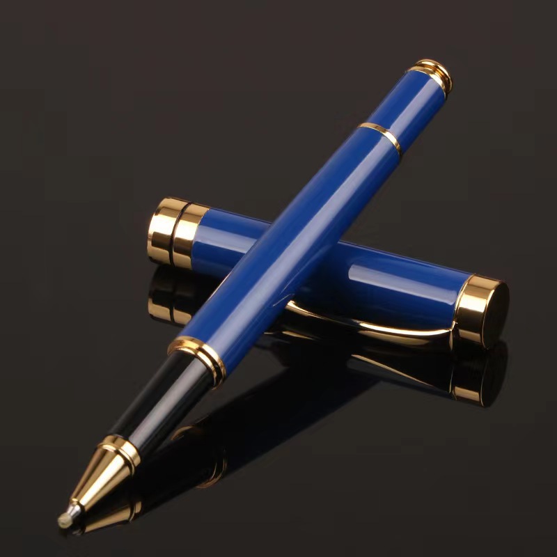 Caja de regalo en stock, bolígrafo de alta calidad, bolígrafo de firma de laca negra, publicidad de regalo, bolígrafo de grabación de alta calidad