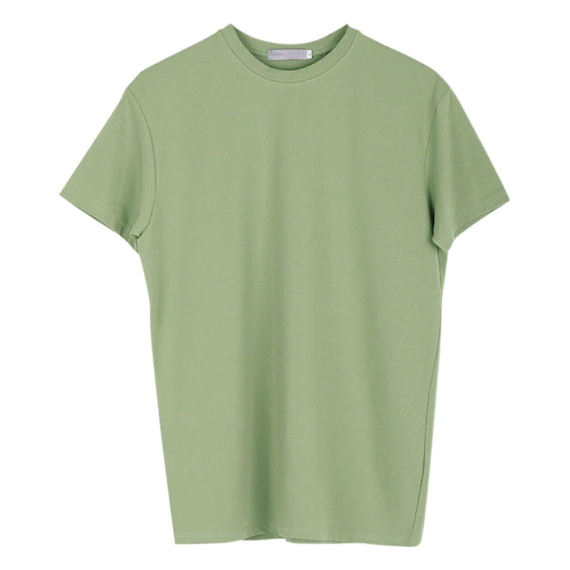 Летняя новая облегающая спортивная мужская эластичная свободная быстросохнущая универсальная Однотонная футболка с короткими рукавами для фитнеса и мышц