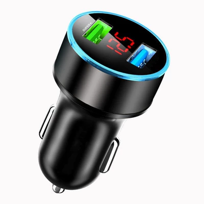 Mobil şarj cihazları: 66W car charging digital display