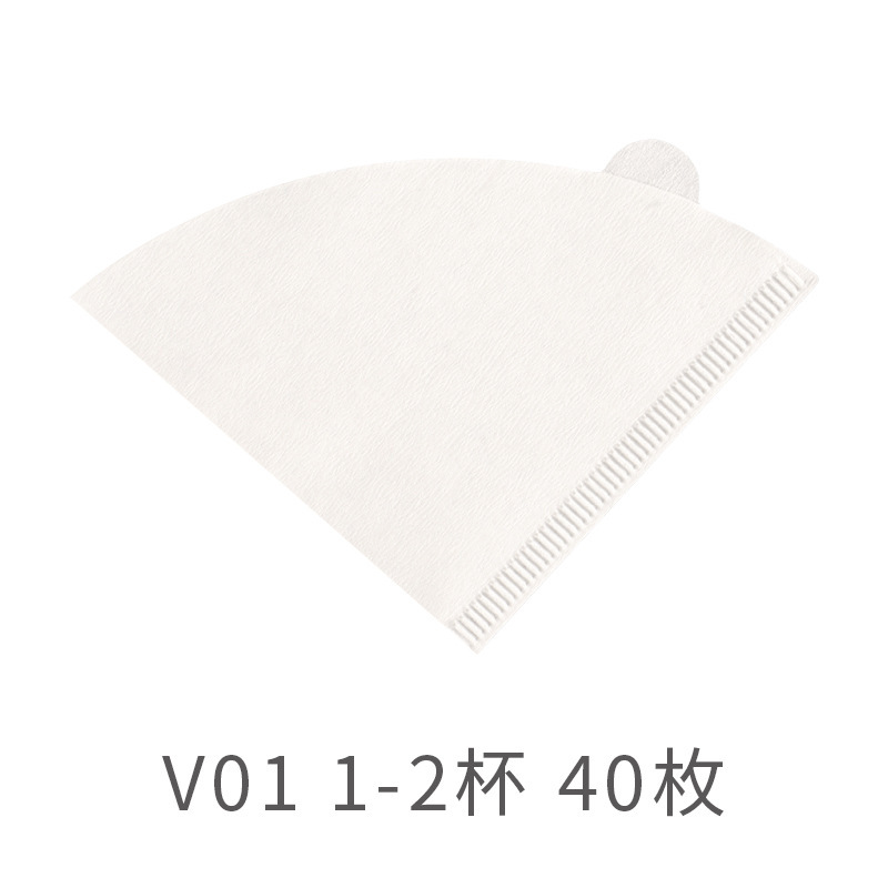 家庭用コーヒーろ紙v60ろかろ紙ドリップ式テーパー繊維原パドル漂白ろ紙ケーキカップ|undefined