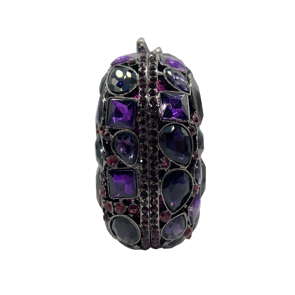 Bolsa de embrague de piedra de cristal transfronterizo bolsas de cena de diamantes bolsas de vestido de fiesta bolsas de mano de mujer