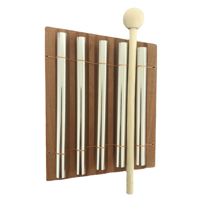 Instrumento de percusión Orff material didáctico educación de la primera infancia Juguetes musicales carillones de viento fonema