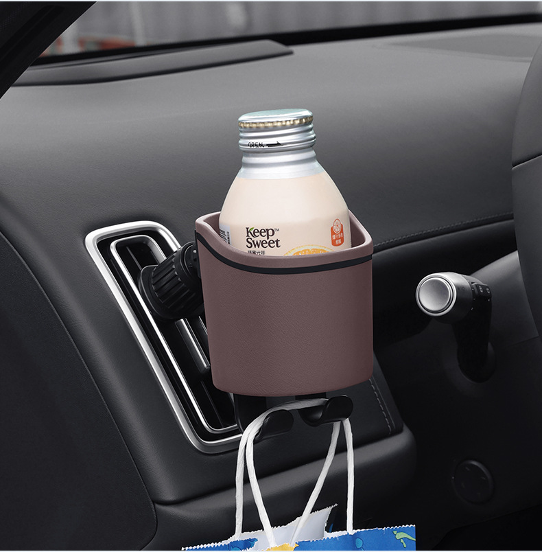 Cross-Border Multifunctional Car Cup Holder, Air Vent Drink Holder, Hook Cup Holder, Seat Back Storage Box, Universal Model