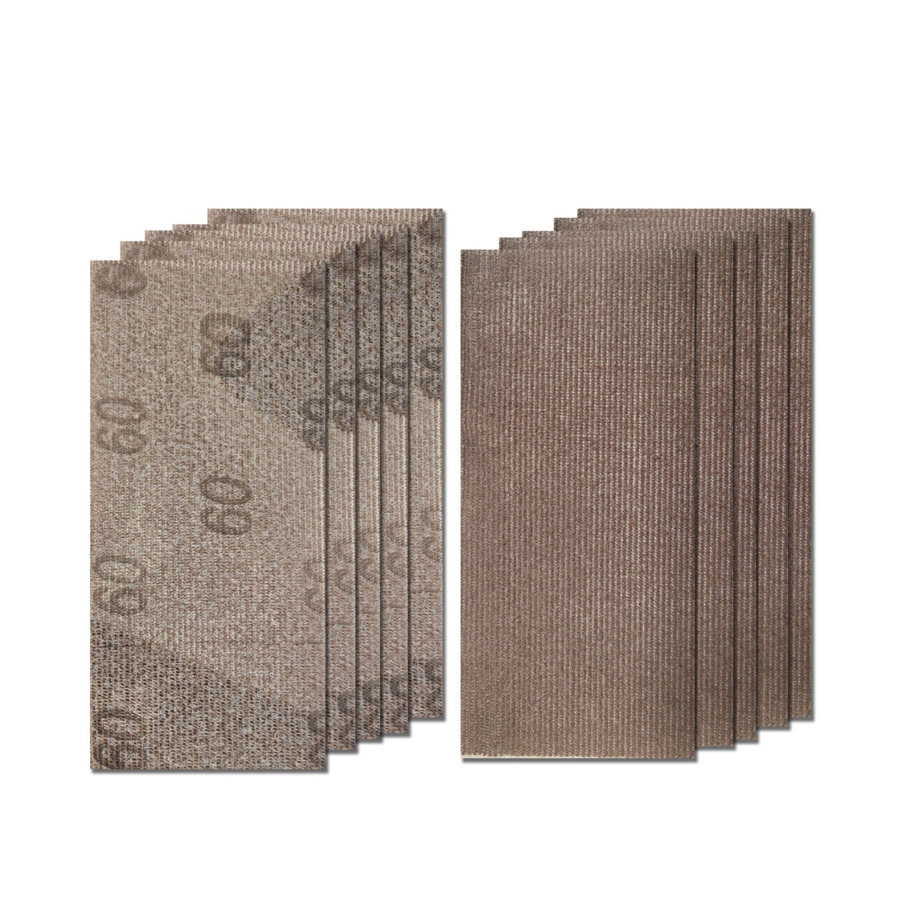 长方形网格砂纸片70x198汽车漆面抛光打磨神器无尘气动干磨机砂纸