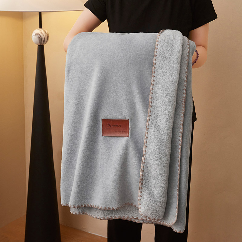 Mantras de cachemira de oficina gruesa mantas de siesta mantas de lana de coral mantas de aire acondicionado sofá mantas de capa para cama