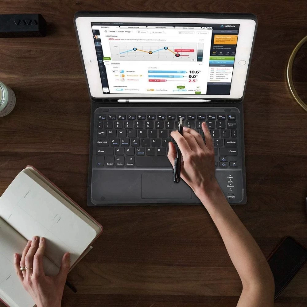 Apple, совместимый клавиатура, силиконовый защитный чехол, pro11, bluetooth