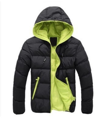 black green hooded