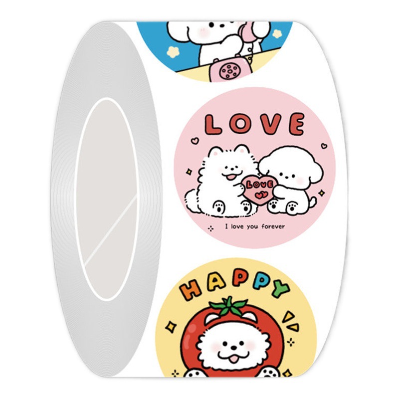 Tengyi original de dibujos animados lindo sellado pegatinas DIY decorativo adhesivo pegatinas creativo pequeño patrón de papel pegatinas al por mayor