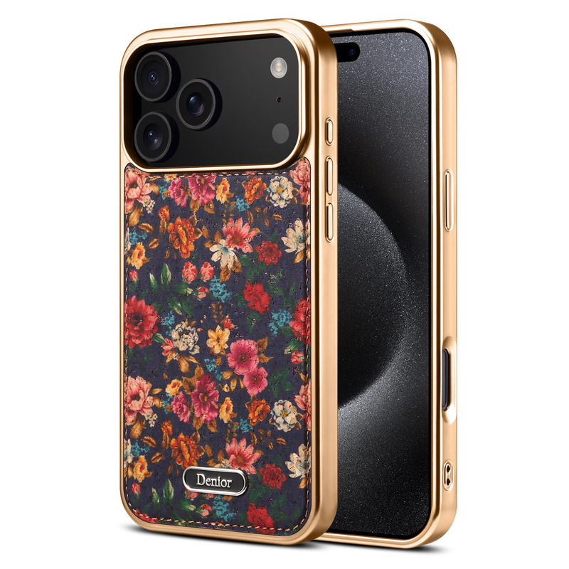 Denior苹果17Air花语换装电镀手机壳 iPhone17ProMax磁吸保护套16|undefined