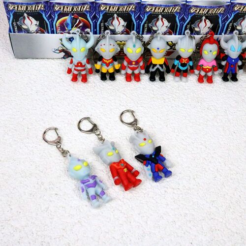  New Edition Ultraman Hero Blind Box Figures: Small Gift for Boys, Kindergarten Prizes, and Anime-themed Merchandise