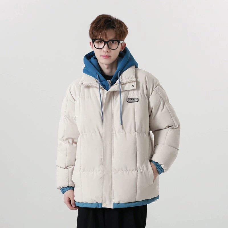 Set, fashionable universal down jacket for boys, plus size