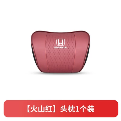 Headrest Pillow Accord Binzhi Civic CRV - headrest-volcano-red-single-pack