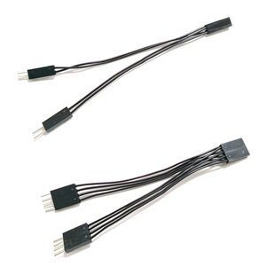Chassis Switch Jumper One-Point Two-Wire 10cm Terminal Cable 2.54 Connection Cable 2P4P
