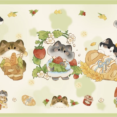 Avtomobil döşəmə paspasları, Foot Mat - new-green-cat-square-white-background-396009cm