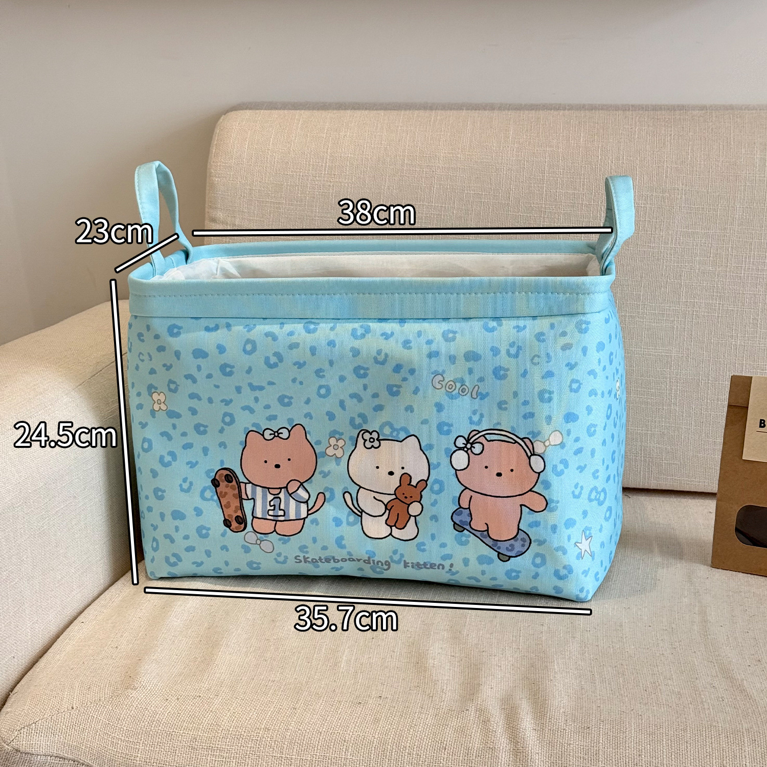 Cesta de ropa sucia para gatos plegable decoración de baño almacenamiento de ropa juguetes dormitorio lavandería cesta de ropa sucia