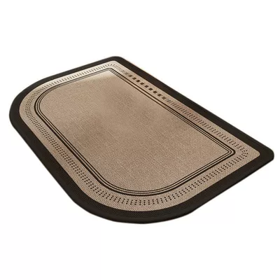 Avtomobil döşəmə paspasları | Cashmere Material Simple Bathroom Absorbent - 260121-gato-1-4060cm-linen-rubber-bottom