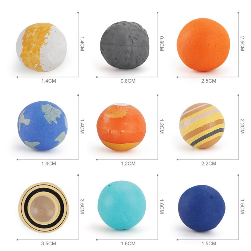 Ciencia y Educación Educativa DE LOS NIÑOS Sol Galaxy Universo Planeta hombre primitivo mono evolución etapa decoración modelo juguete