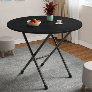 Small Round Table, Round Table, Folding Table, Dining Table, Bedroom, Simple Rental House, Home Use, Student Dining Table