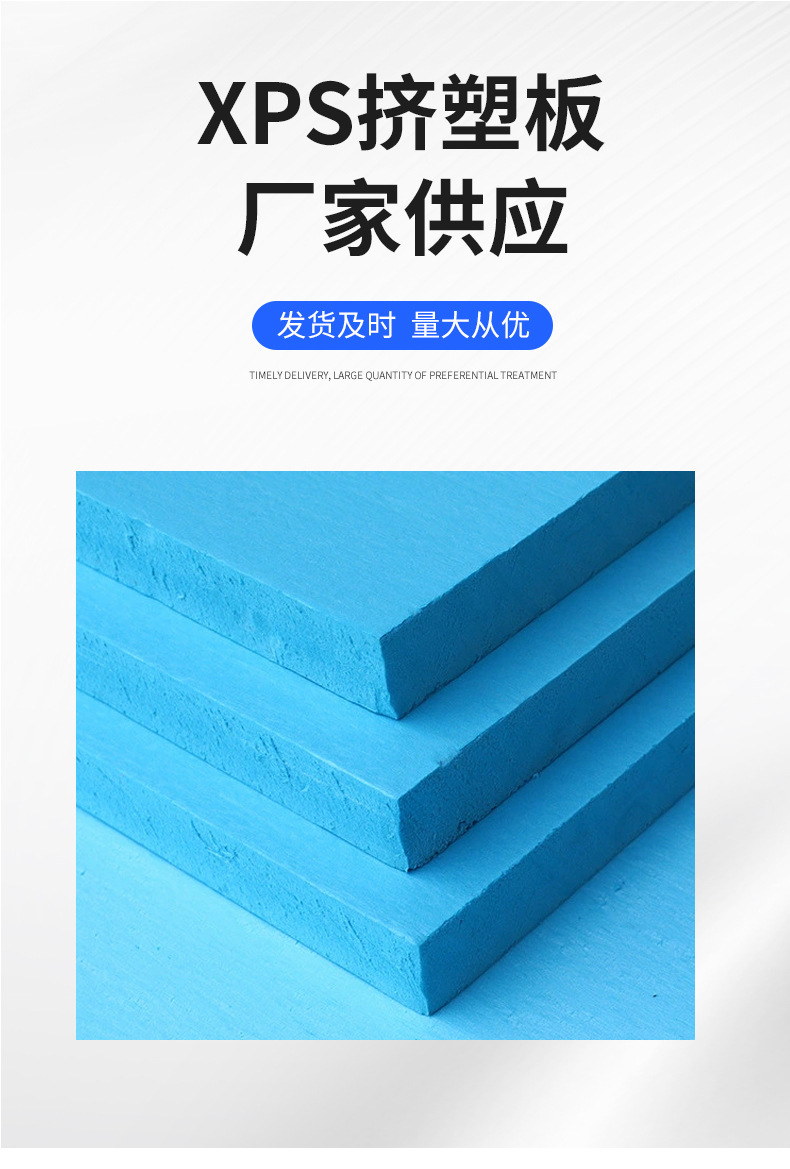 Пенополистирол XPS Xinwangshuo 20мм синий