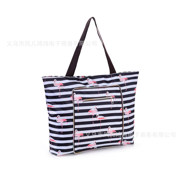 Venta caliente transfronteriza Bolsos de mujer europeos Bolsos de playa populares Bolsos plegables multifuncionales Bolsos de playa de viaje