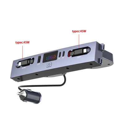 control conversion head Y accessories | Mobil şarj cihazları - new-model-display-screen-tesla-docking-station-type-c-male-type-c-male