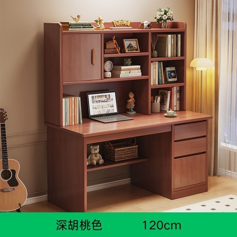[캐비닛 도어 포함 밀도 보드] 다크 월넛 색상 120cm