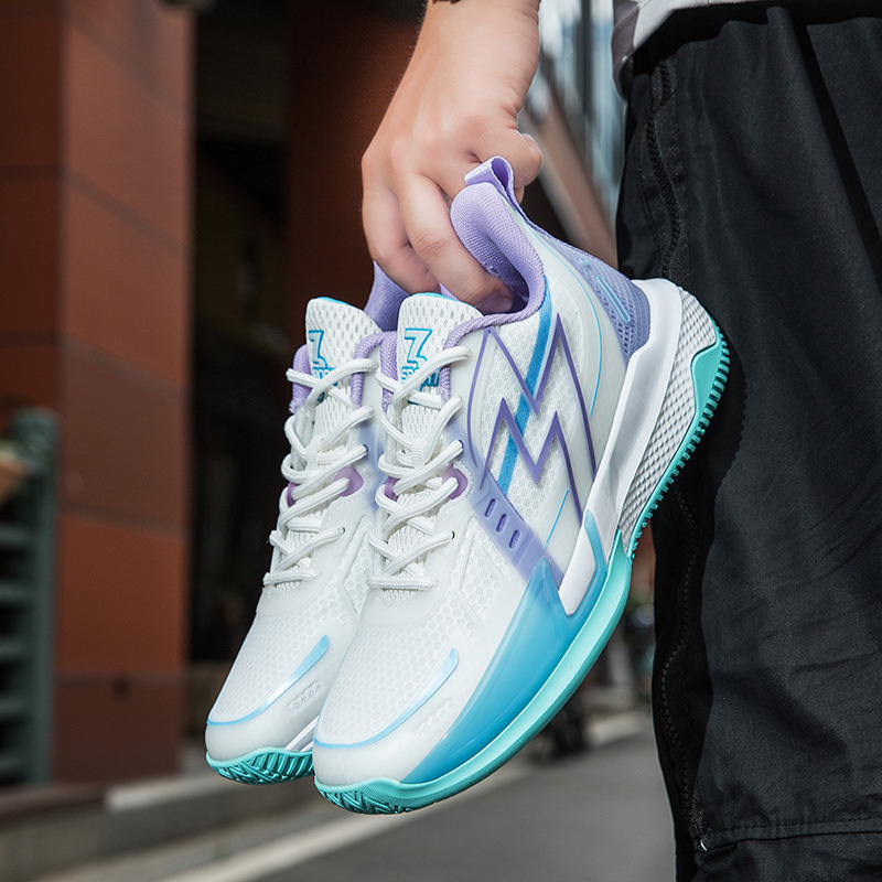 Basketball Shoes Breathable Casual Shoes Youth Men's Lightweight Student Sports Shock Absorption Running Luminous Sneakers 2026 Spring