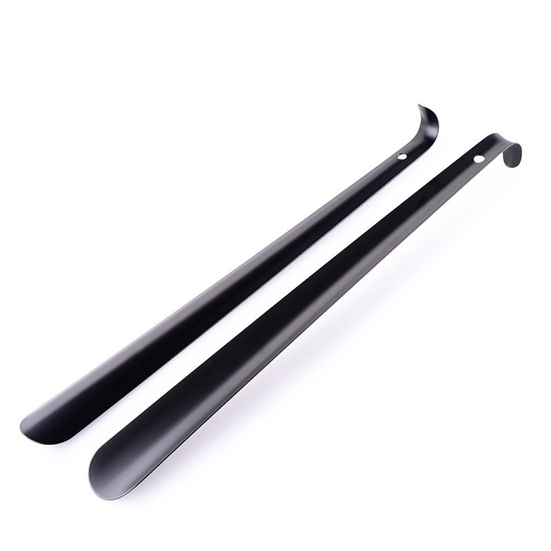 Kangbida Mediados de longitud de acero inoxidable 42cm tirador del zapato fácil de usar quitar zapatos dispositivo de elevación del zapato fácil zapato accesorios zapato Dispositivo de uso