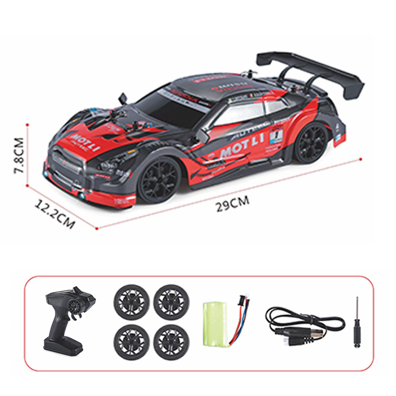 X Amazon venta caliente 1:14 coche de deriva con tracción en las cuatro ruedas con control remoto 2.4g carga carreras de alta velocidad juguetes para niños GTR