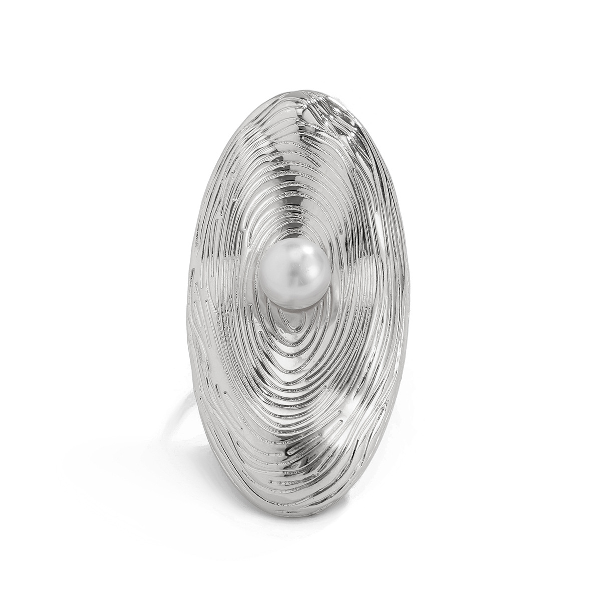 20g Weight Artificial Pearls Inlay Material Open Rings Classification 1 Piece Quantity Banquet, Travel, Selfie Occasion Alloy Material Leaf Pattern Women's Gender Plating Design Elegant, Lady, Simple Style Style Elegant Lady Simple Style Leaf Alloy Plating Imitation Pearl Women's Open Rings 22
