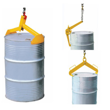 机械式钢制油桶水平起重油桶吊夹双条式链塑料油桶起重钳吊钩