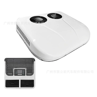 Factory wholesale car air conditioning integrated 12V24V electric scroll rotor high-end refrigeration RV dining car air conditioning (Automotive air conditioning) - 24v-double-fan-brushed-motor-scroll-compressor-all-in-one-air-conditioner-eac0027824-3